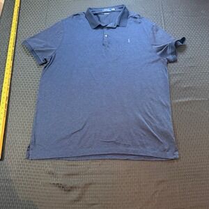 Polo Ralph Lauren Men's Custom Slim Fit Navy Blue Polo Shirt XXLT